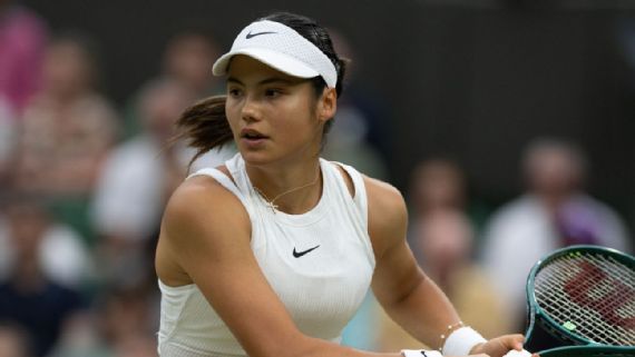 Emma Raducanu em Wimbledon