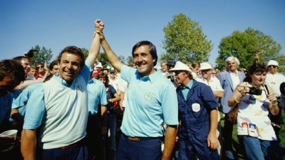 Seve Ballesteros at Muirfield Village, 1987 Ryder Cup