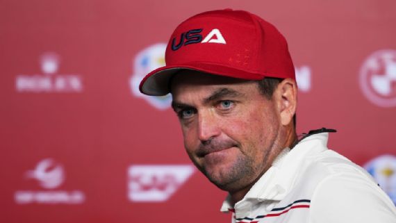 Keegan bradley at the Ryder cup