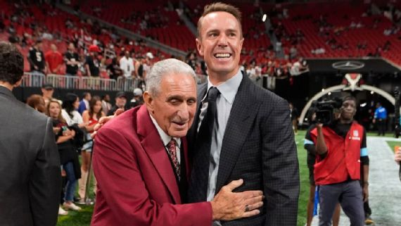 Falcons owner Arthur Blank said that franchise great Matt Ryan is the kind of person we certainly would want to consider for the newly created president of football position.
