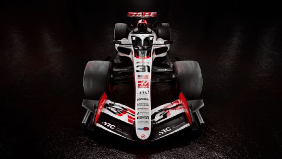 Haas' new car for the 2026 Formula 1 season