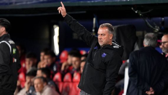 Hansi Flick guided Barcelona past Osasuna on Saturday to move within touching distance of another LaLiga title.