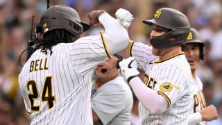 Juan Soto, Josh Bell introduced as newest Padres before debut in front of  frenzied crowd Wednesday night - The San Diego Union-Tribune