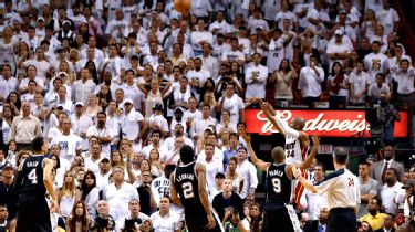2007 Finals- Spurs vs. Cavaliers Game 1 - Pounding The Rock