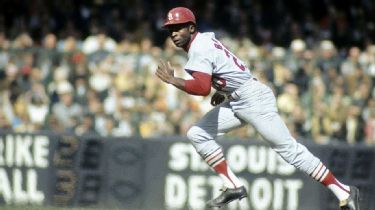 Former St. Louis Cardinals base stealer and member of the National Baseball  Hall of Fame, Lou Brock and wife Jackie are surprised as they enter a room  full of friends as Brock