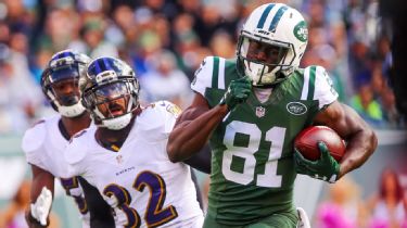 How does Quincy Enunwa's injury impact Jets' wide receiver depth chart?