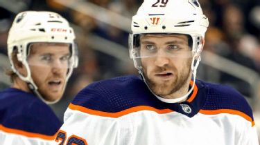 Leon Draisaitl shares funny story about practice with Connor McDa
