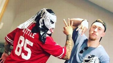 49ers' George Kittle explains connection to wrestler Pentagon Jr.