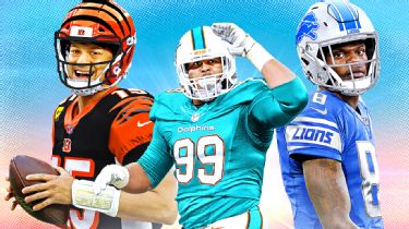 NFL on ESPN on X: Baker Mayfield and Darius Leonard lead our picks for  this year's all-rookie team.    / X