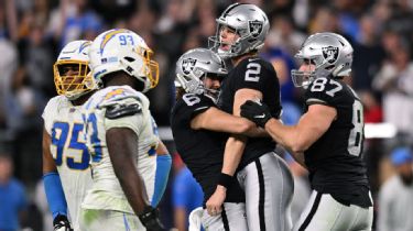 Raiders went for 2 instead of a tie, don't get it and Chiefs escape with  1-point win