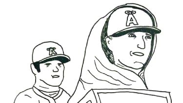 Drawing Mike Trout every day until the lockout is over' -- How an