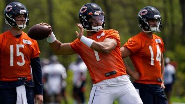 Bears sign Chris Finke, Rookie Minicamp, Justin Fields jersey