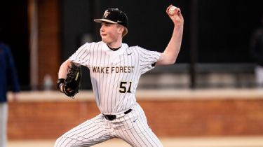 COLLEGE WORLD SERIES: Wake Forest assistant, former MLB first