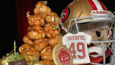 This weeks helmet food…….Homemade Fried Chicken!! : r/49ers