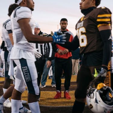 Darius Slay honored with High School jersey during youth football camp