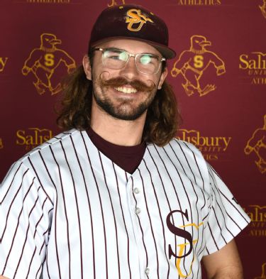 With monocle and curly mustache, college baseball player cements himself as  photo day legend - The Washington Post