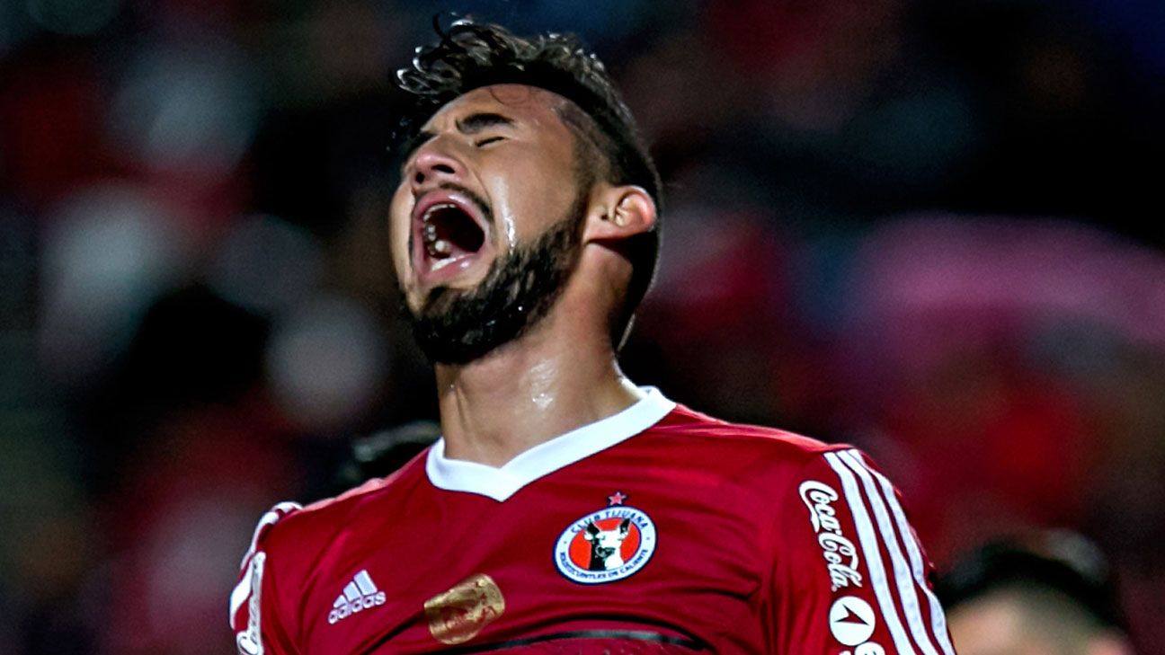 El delantero Henry Martin sufre un esguince de rodilla para los Xolos