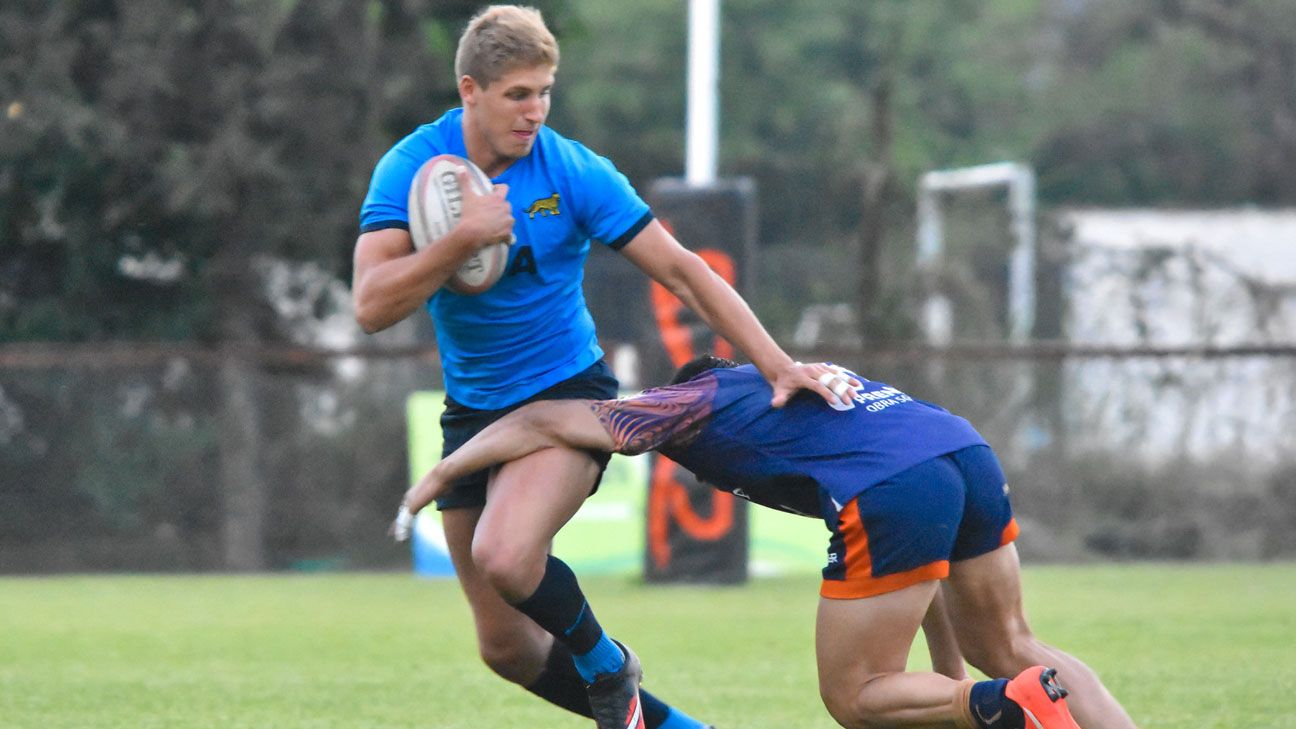 Domingo Miotti, a pura ilusión con el Seven