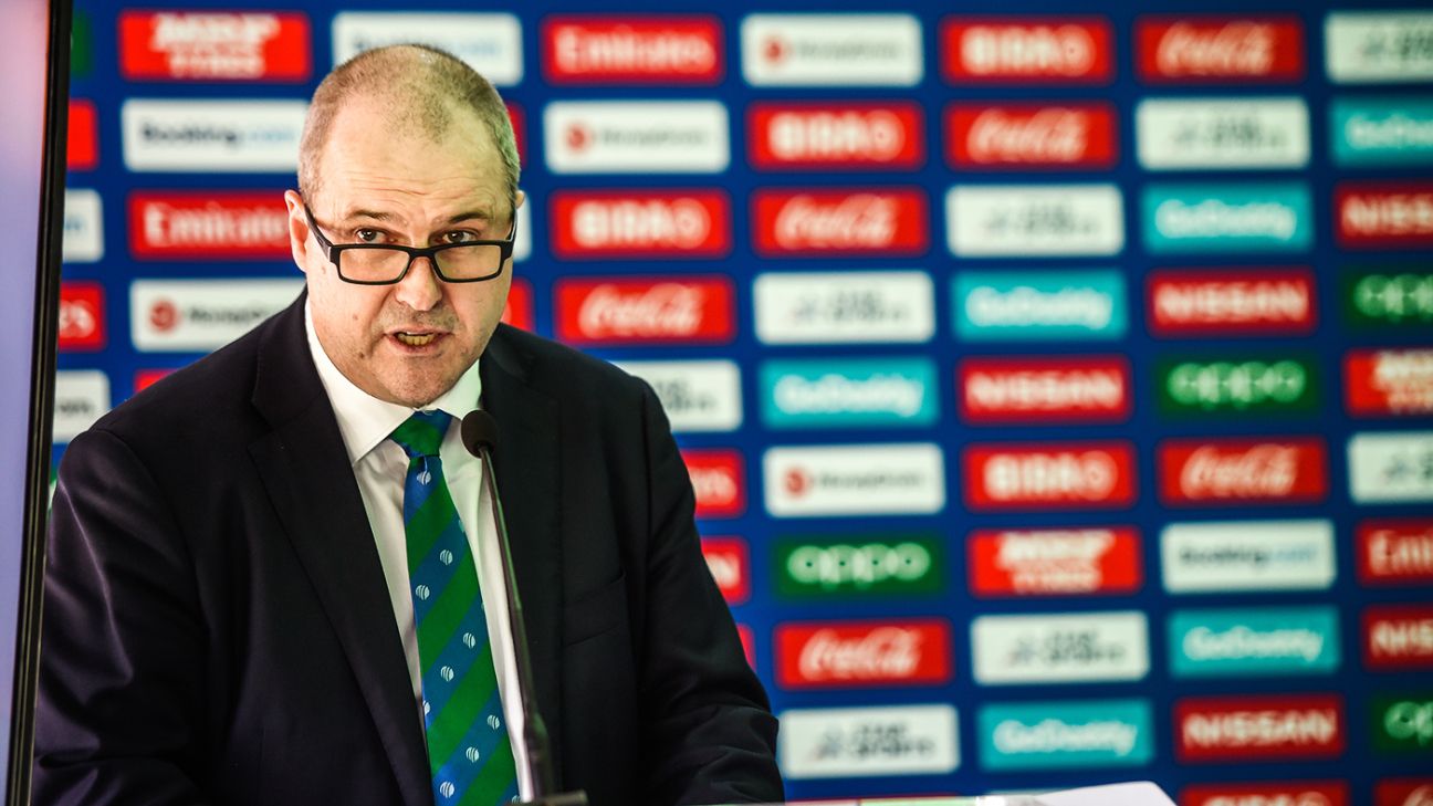 Geoff Allardice Resigns as ICC CEO Before Champions Trophy 2025