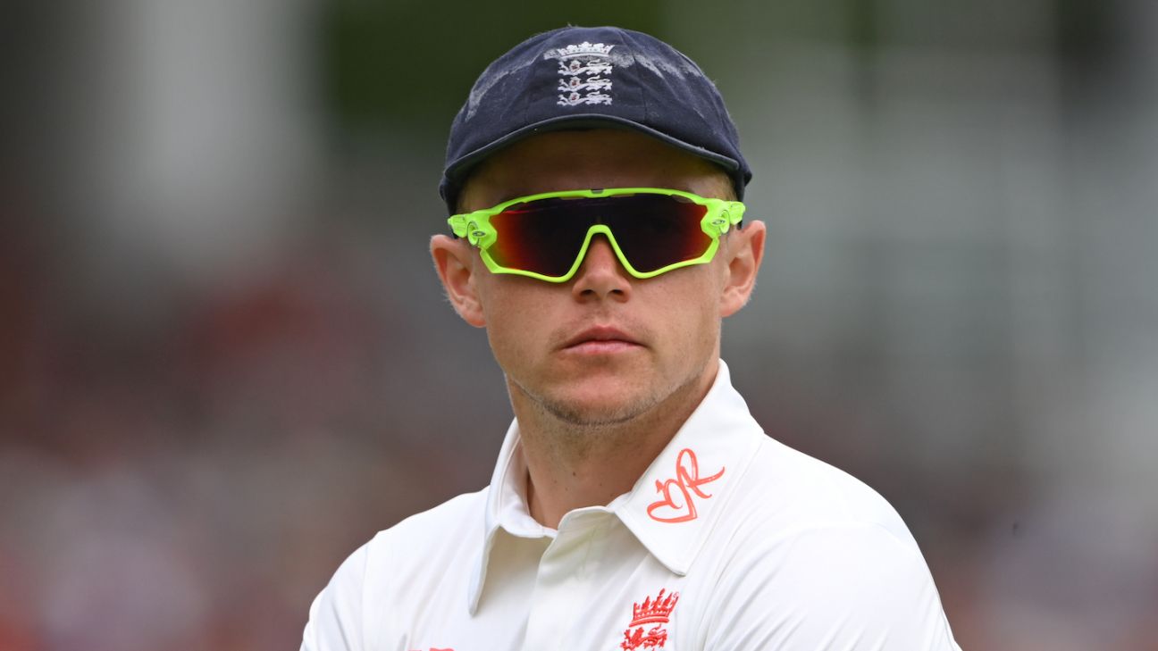 Curran in line for Test comeback, could return for third Pakistan Test