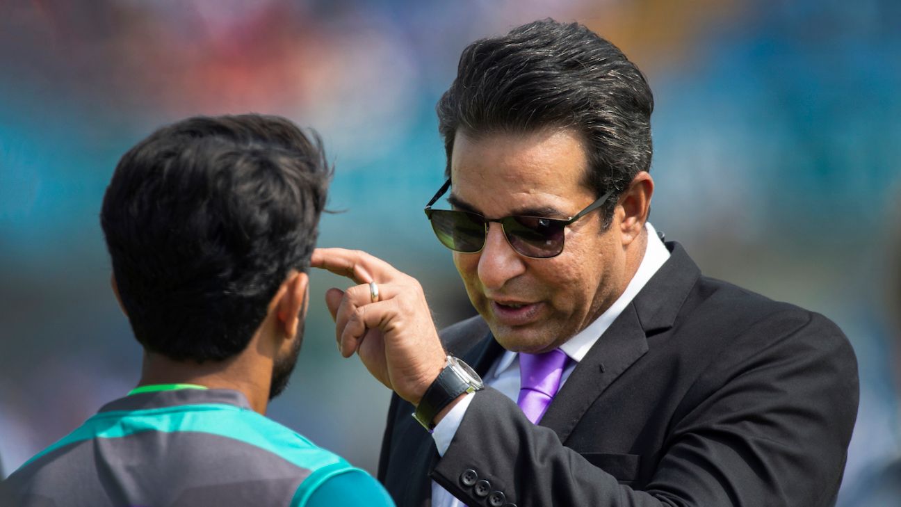 Akram Criticises PCB s Social Media Video For Leaving Out Imran Khan ESPN