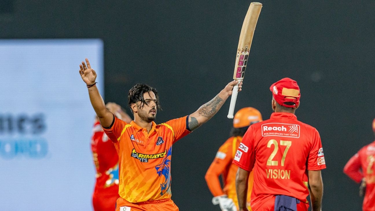 Navish Rana Nitish Rana turns lost years into comeback story - ESPN