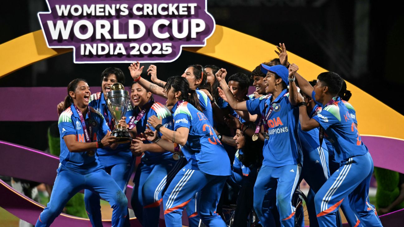 The BCCI is awarding a cash prize of INR 51 crore to Indian women for winning the World Cup