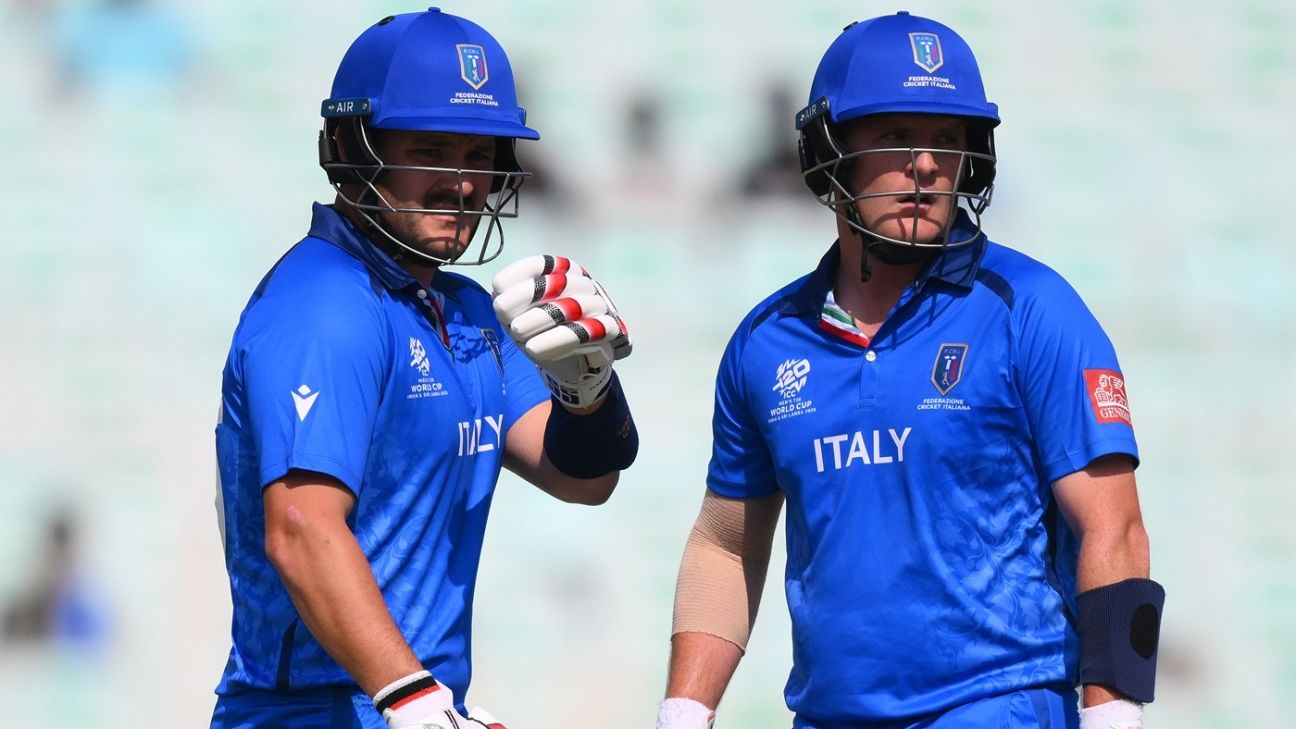 Italy continue to believe after tough initiation to World Cup cricket