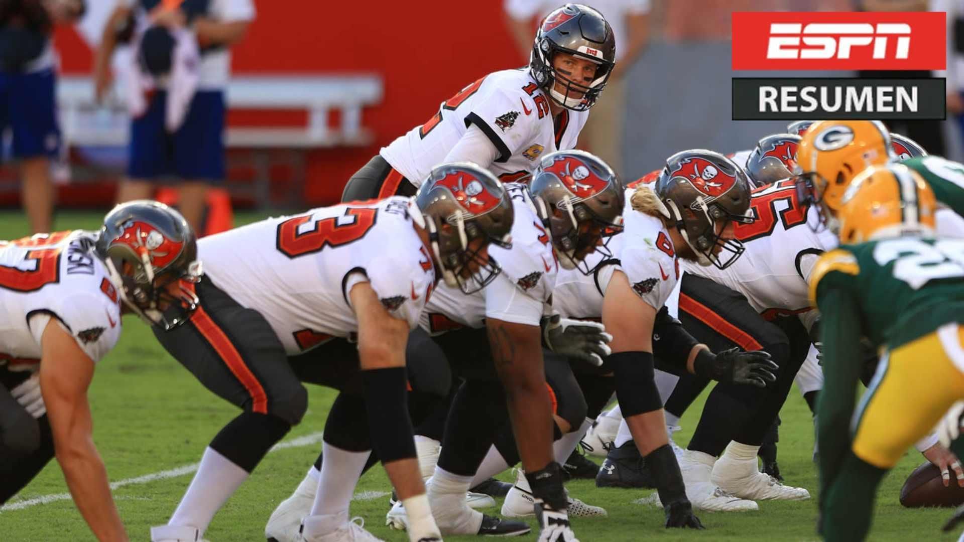 La Ofensiva De Los Bucs Hizo Lo Que Quiso Con Green Bay Espn Video