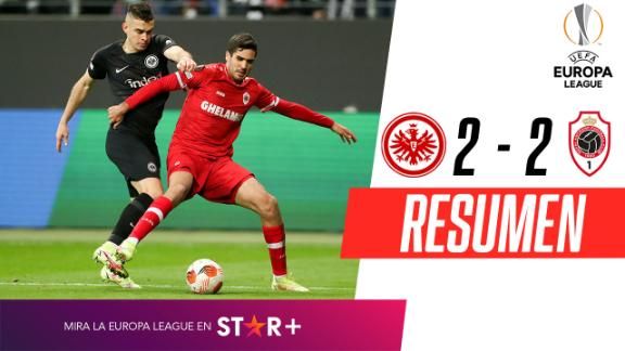 Eintracht Frankfurt tuvo Paciencia y llegó a un agónico empate - ESPN Video