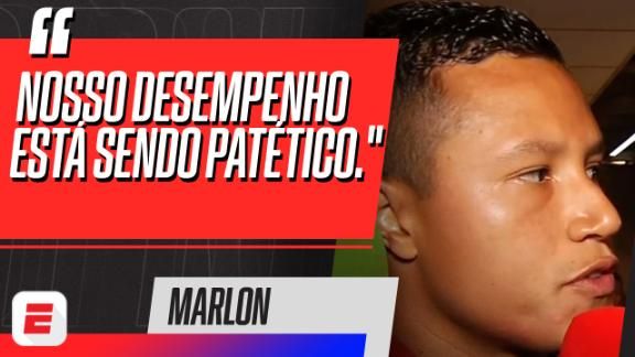 Nosso desempenho é patético', afirmou Marlon após empate do Cruzeiro contra  o América