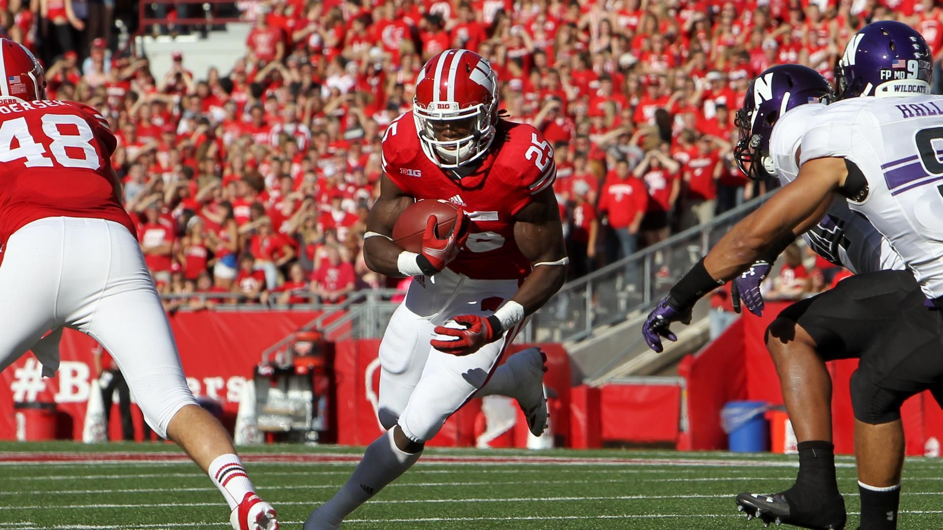 RB Melvin Gordon of Wisconsin Badgers limited because of hip flexor ESPN