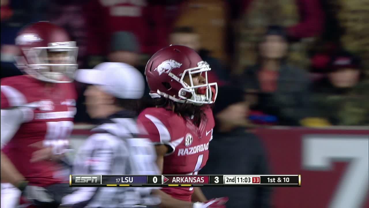 2Q ARK B. Allen pass,to K. Hatcher for 11 yds for a 1ST down - ESPN Video