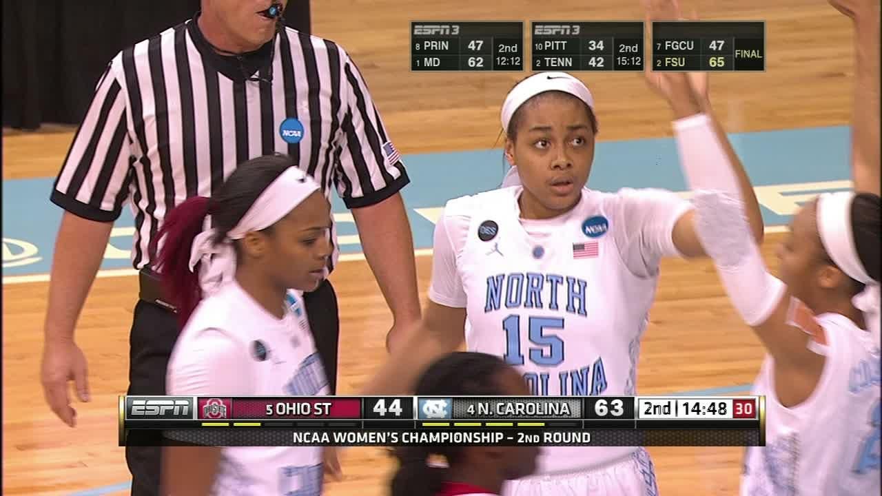 2H UNC A. Gray made Jumper. - ESPN Video