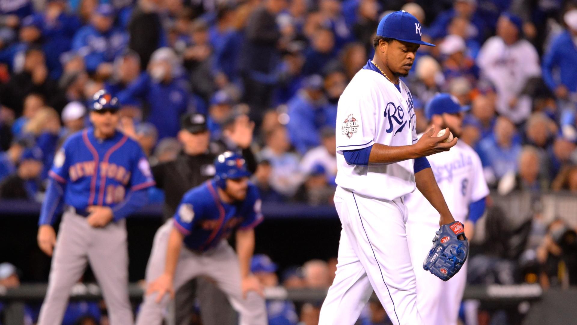 World Series Game one: Edinson Volquez pitching after father died