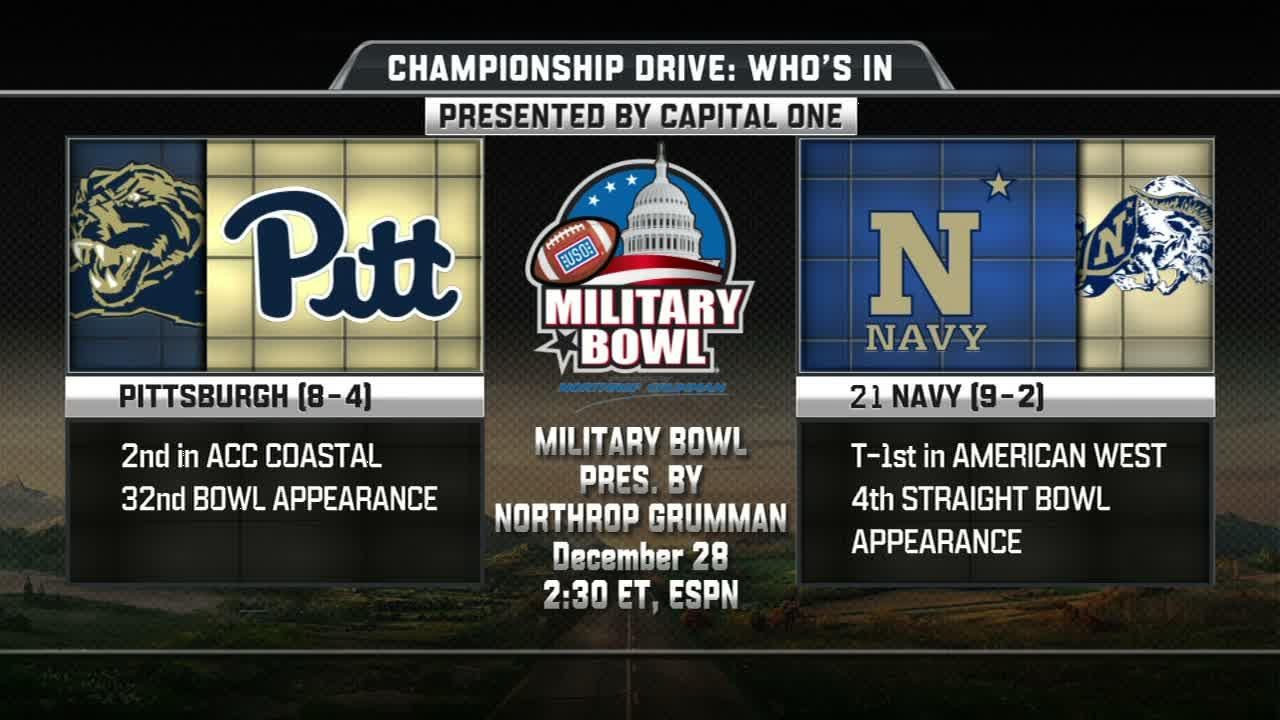Navy looking to finish season with victory in Military Bowl ESPN Video