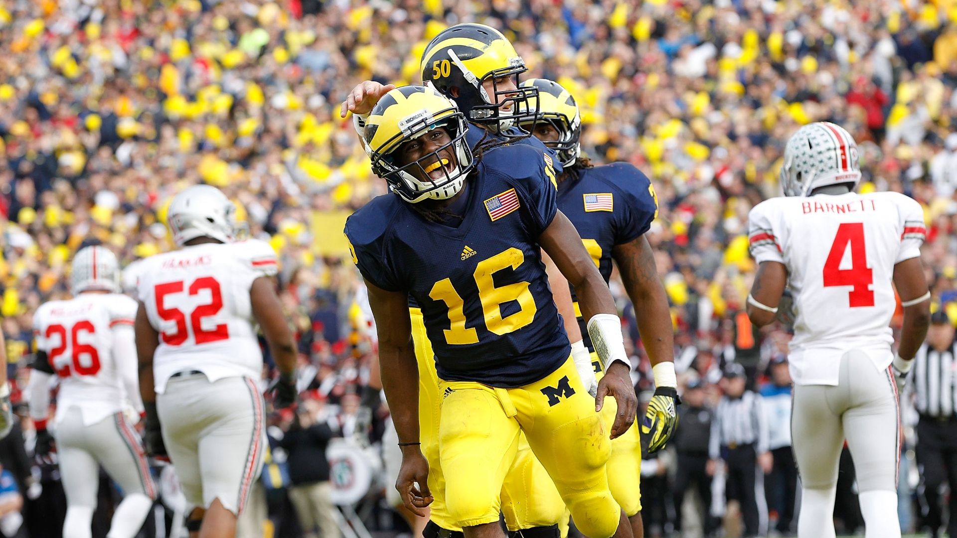 The last time Michigan beat Ohio State ESPN Video