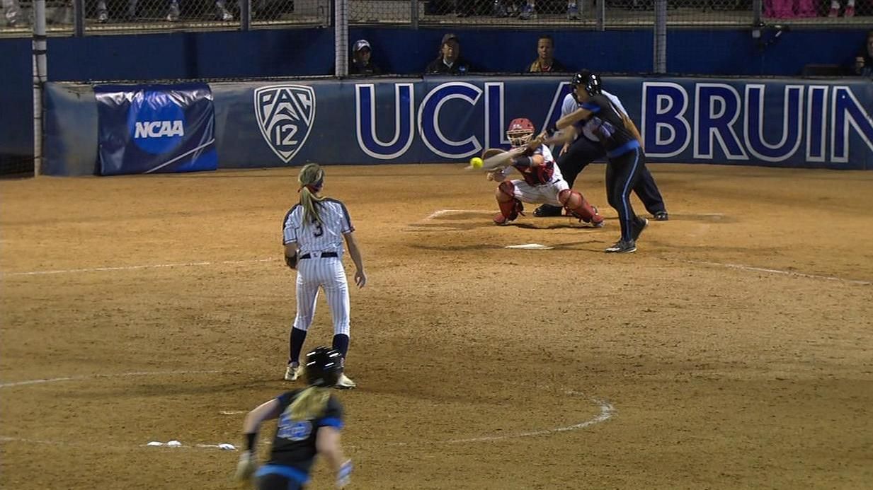 2017 NCAA softball tournament UCLA Bruins top Ole Miss Rebels in wild 11inning game to take