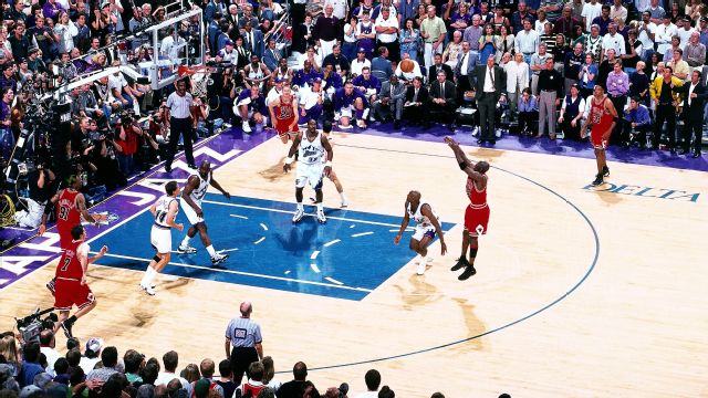 Reliving MJ's last shot as a Bull
