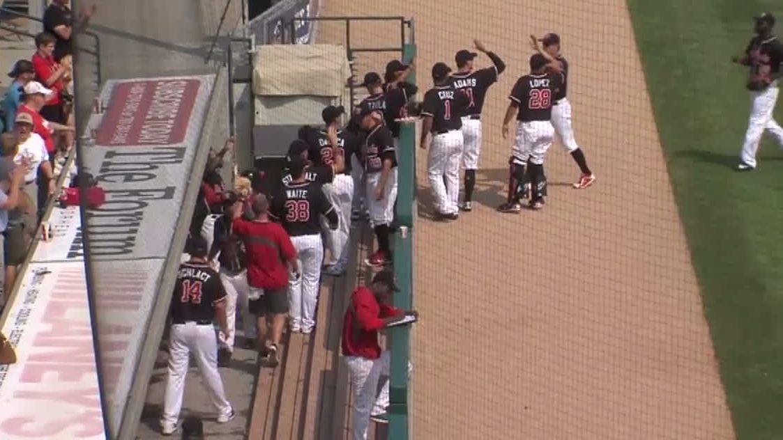 RedHawks record two triple plays in same game ESPN Video