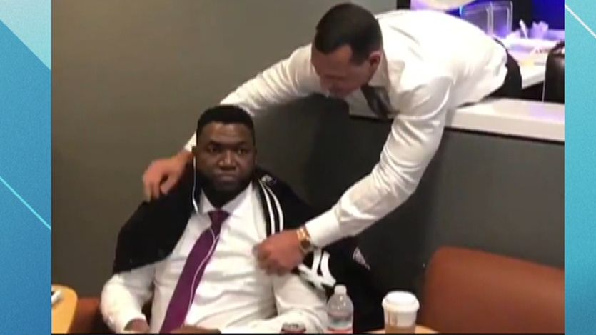 Flashback: A-Rod tricks Ortiz into wearing Yankees jacket - ESPN Video