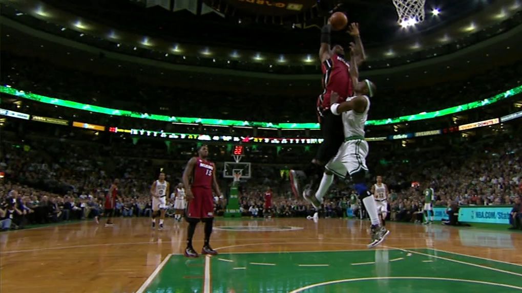 On this date LeBron flies for vicious poster on Terry 