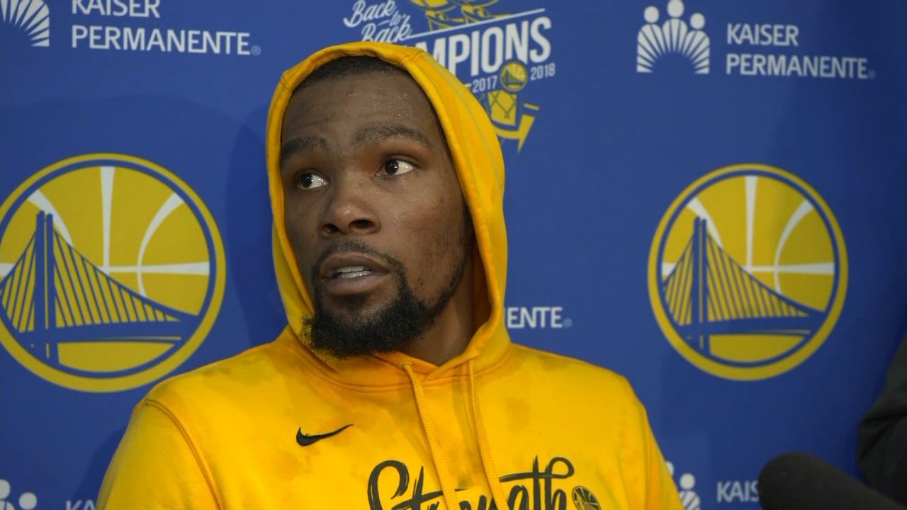 KD on Beverley matchup "I�m Kevin Durant. Y�all know who