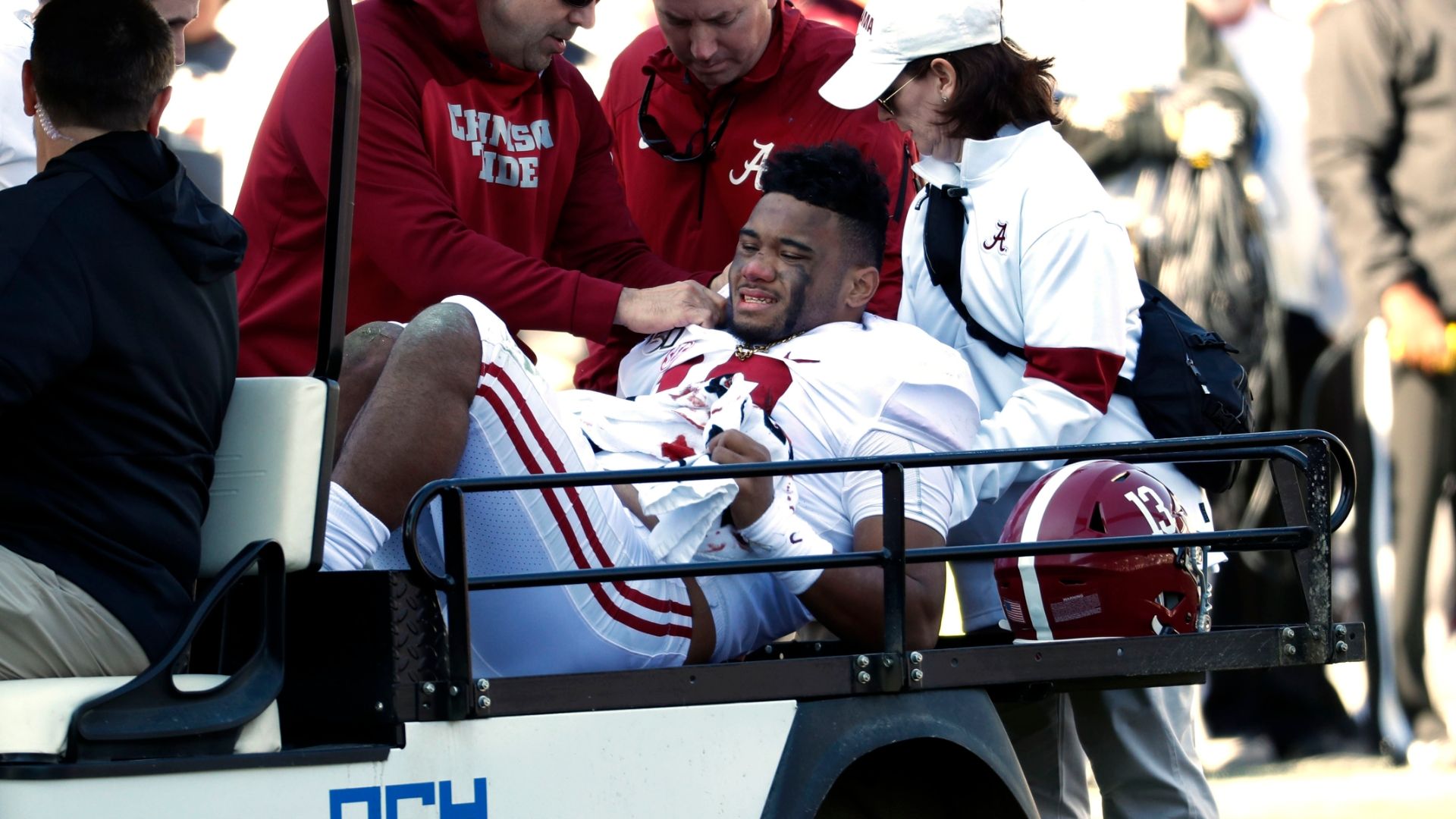 Tua throws 2 TDs, leaves game with injury ESPN Video