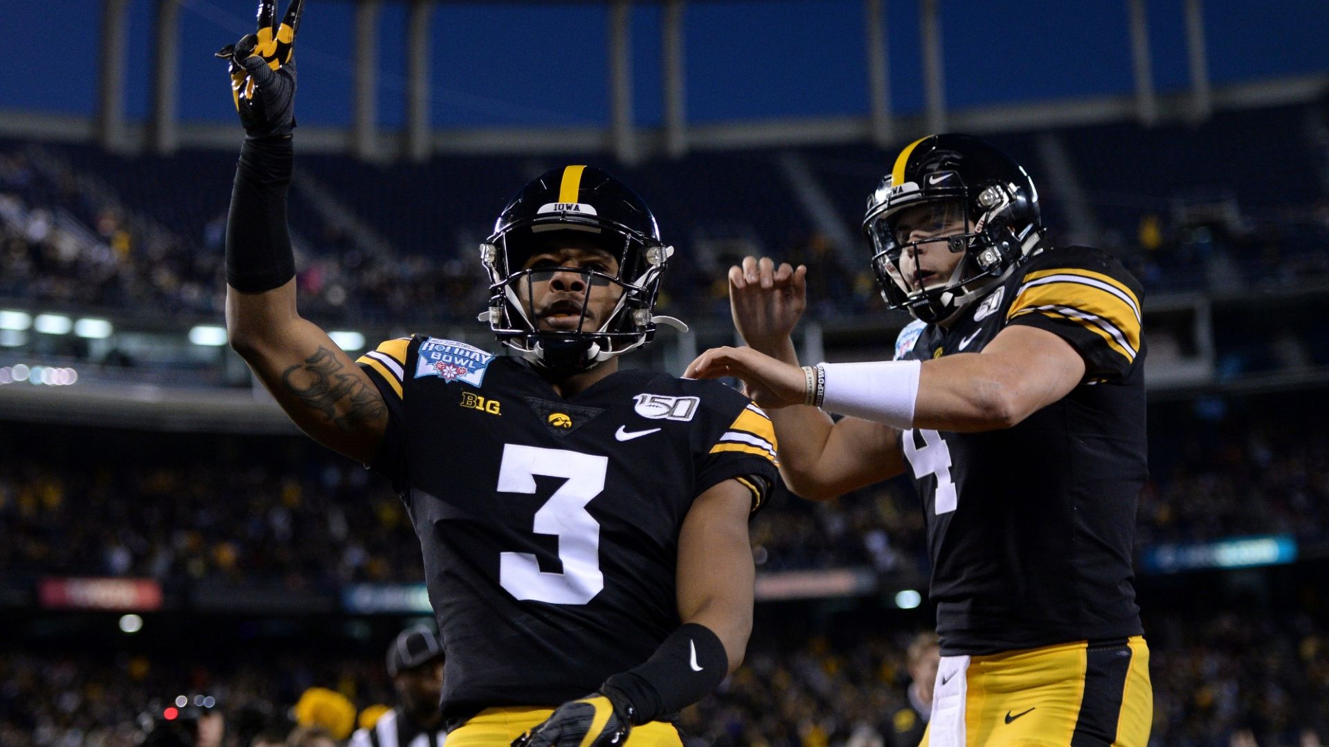 Iowa runs reverse to score 1st TD ESPN Video