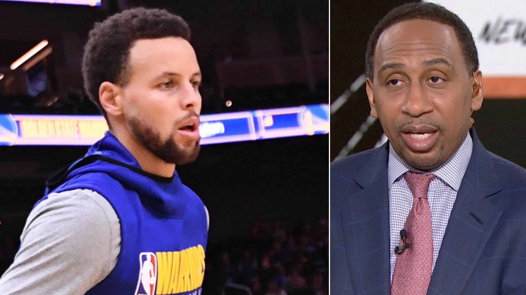 Stephen A. has strong thoughts on Steph Curry playing this season