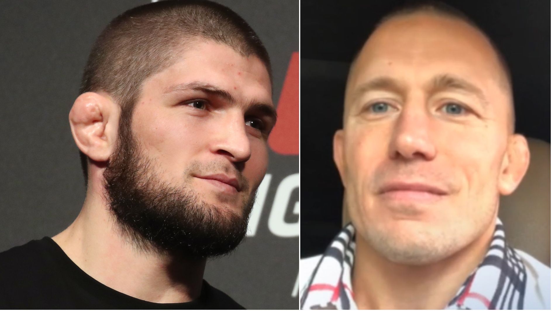 GSP Khabib and I had interest to fight each other ESPN Video
