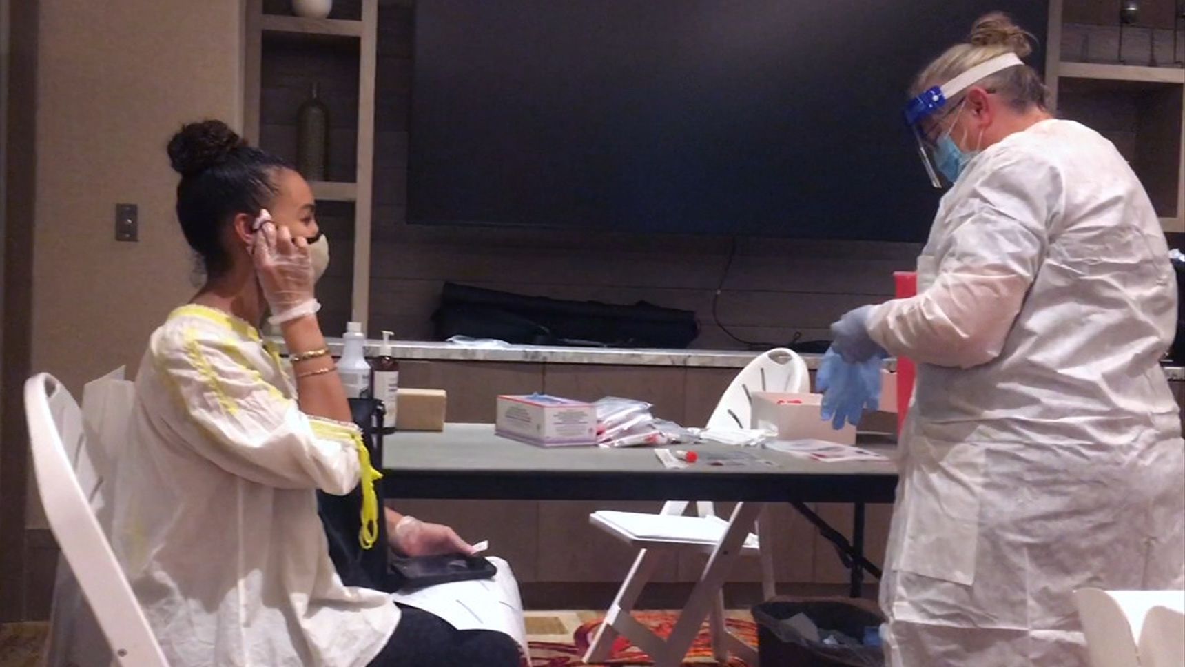 Malika Andrews describes her experience entering NBA bubble - ESPN Video