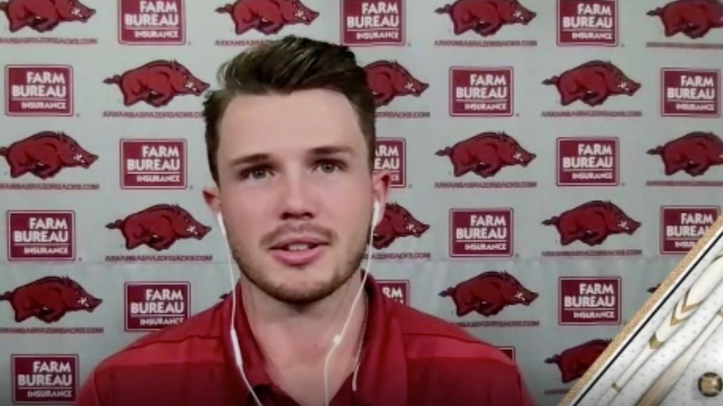 Arkansas pitcher Kevin Kopps wins Golden Spikes award ESPN Video