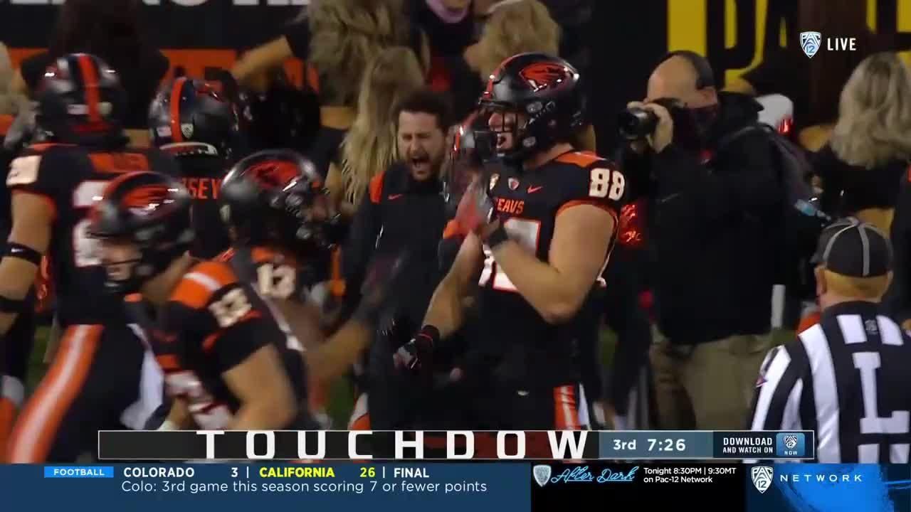 Utah Utes Vs Oregon State Beavers Full Highlights Espn Video 6953